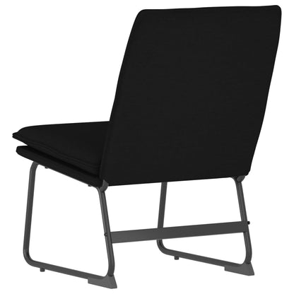 vidaXL Lounge Chair Black 52x75x76 cm Fabric