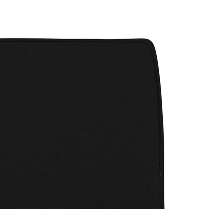 vidaXL Lounge Chair Black 52x75x76 cm Fabric