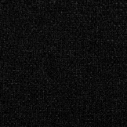 vidaXL Lounge Chair Black 52x75x76 cm Fabric