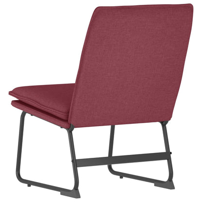vidaXL Lounge Chair Wine Red 52x75x76 cm Fabric