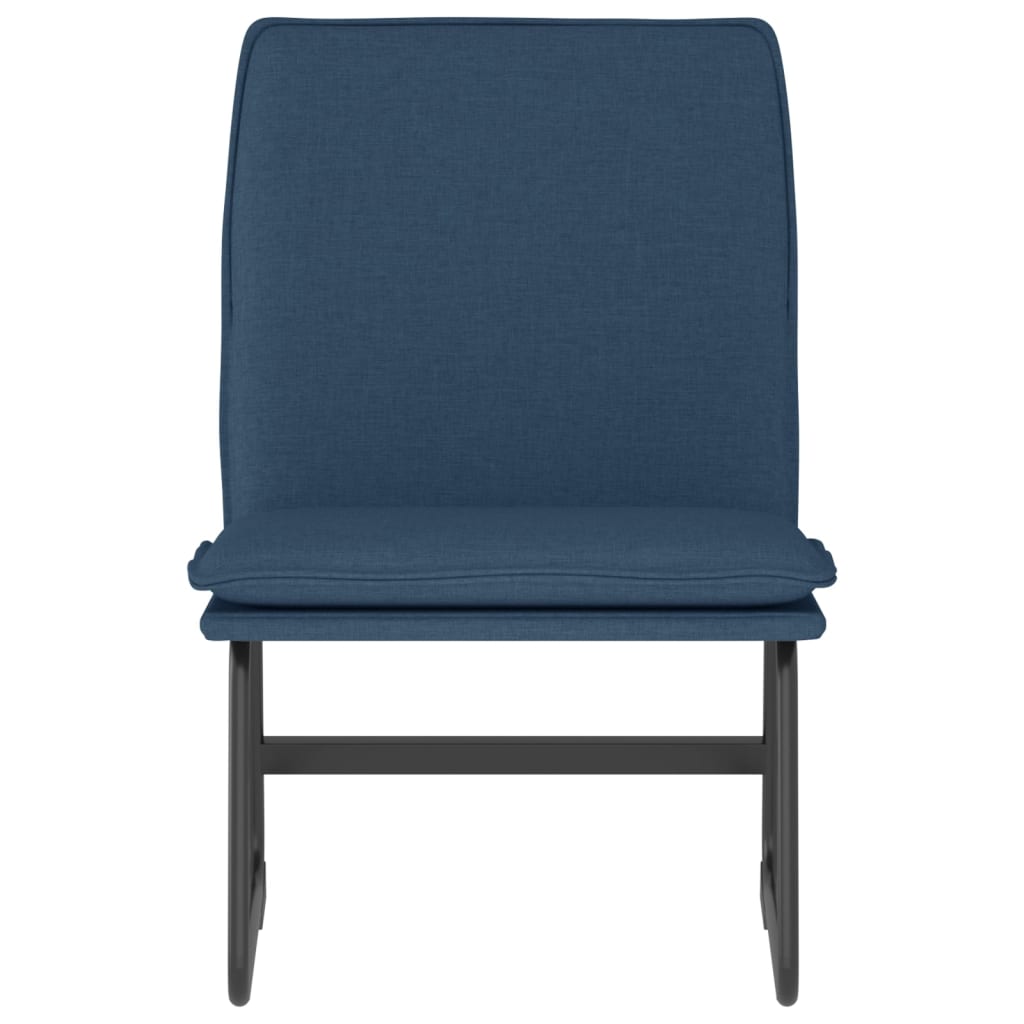 vidaXL Lounge Chair Blue 52x75x76 cm Fabric