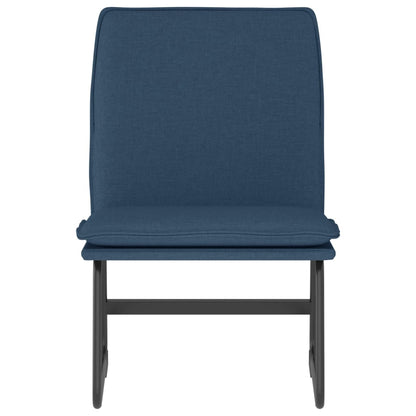 vidaXL Lounge Chair Blue 52x75x76 cm Fabric