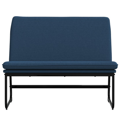 vidaXL Bench Blue 100x75x76 cm Fabric