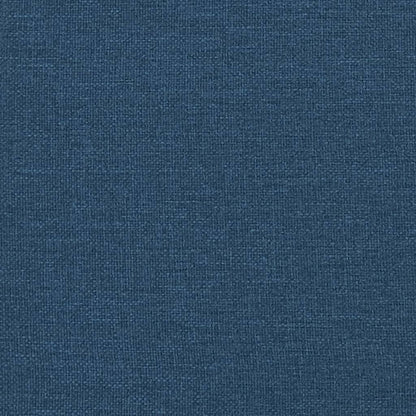 vidaXL Bench Blue 100x75x76 cm Fabric