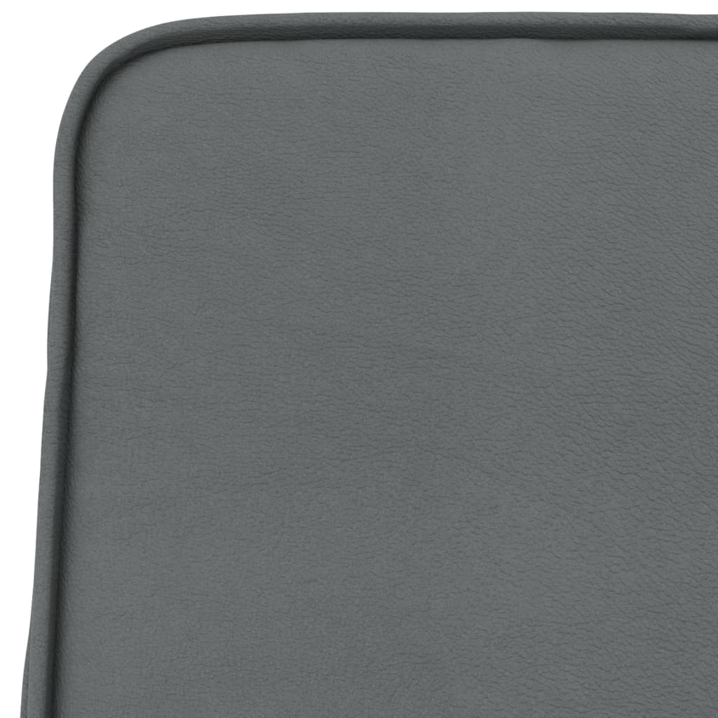 vidaXL Lounge Chair Grey 54x75x76 cm Faux Leather
