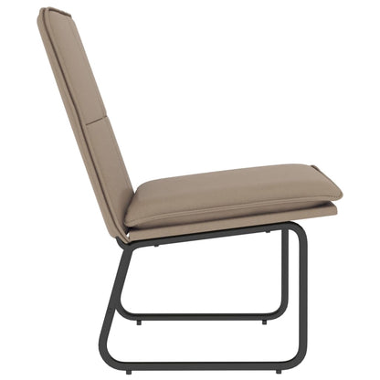 vidaXL Lounge Chair Cappuccino 54x75x76 cm Faux Leather