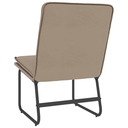 vidaXL Lounge Chair Cappuccino 54x75x76 cm Faux Leather