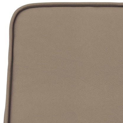 vidaXL Lounge Chair Cappuccino 54x75x76 cm Faux Leather