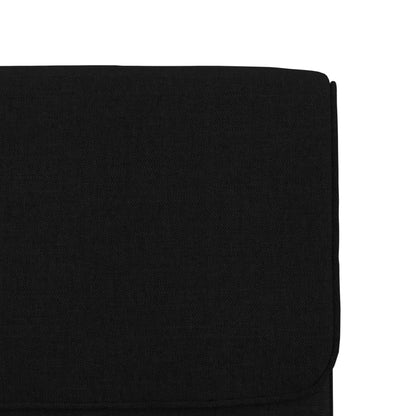 vidaXL Lounge Chair Black 55x64x80 cm Fabric