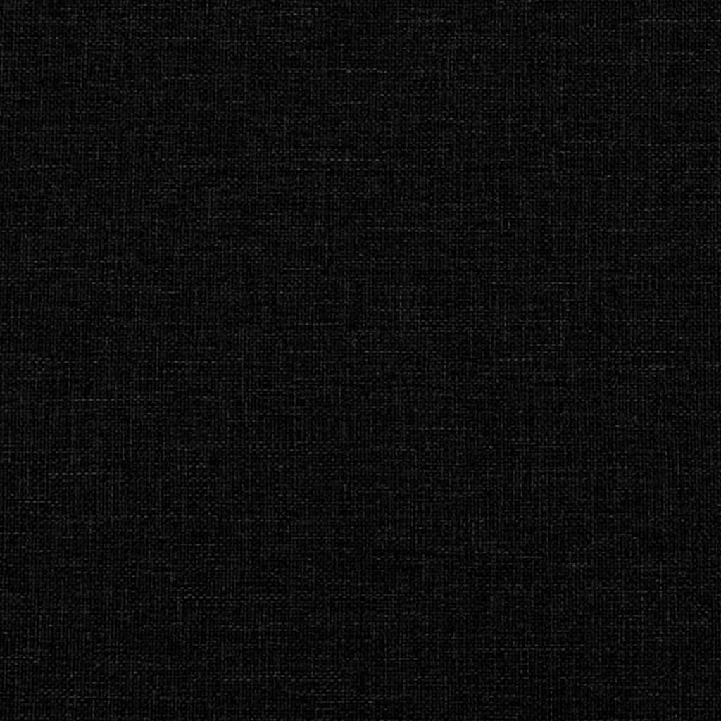 vidaXL Lounge Chair Black 55x64x80 cm Fabric