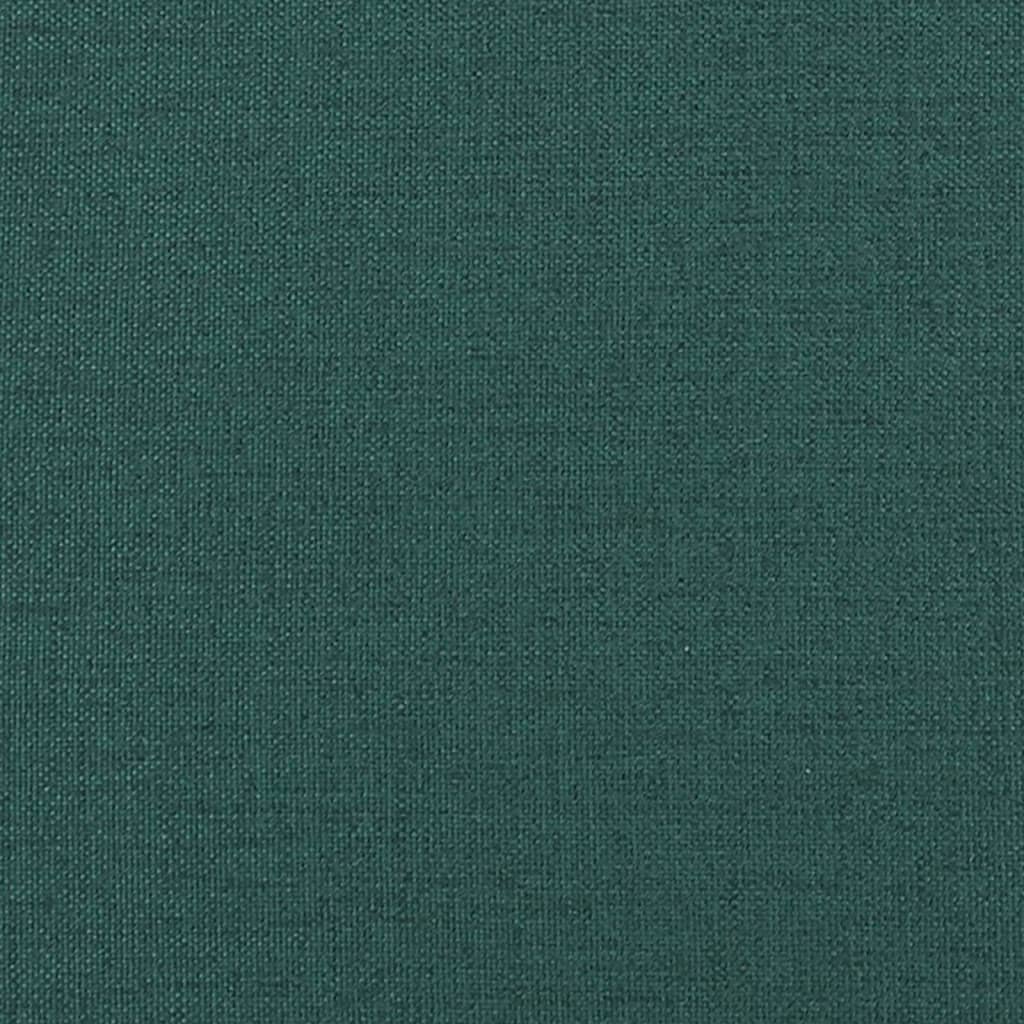 vidaXL Lounge Chair Dark Green 55x64x80 cm Fabric