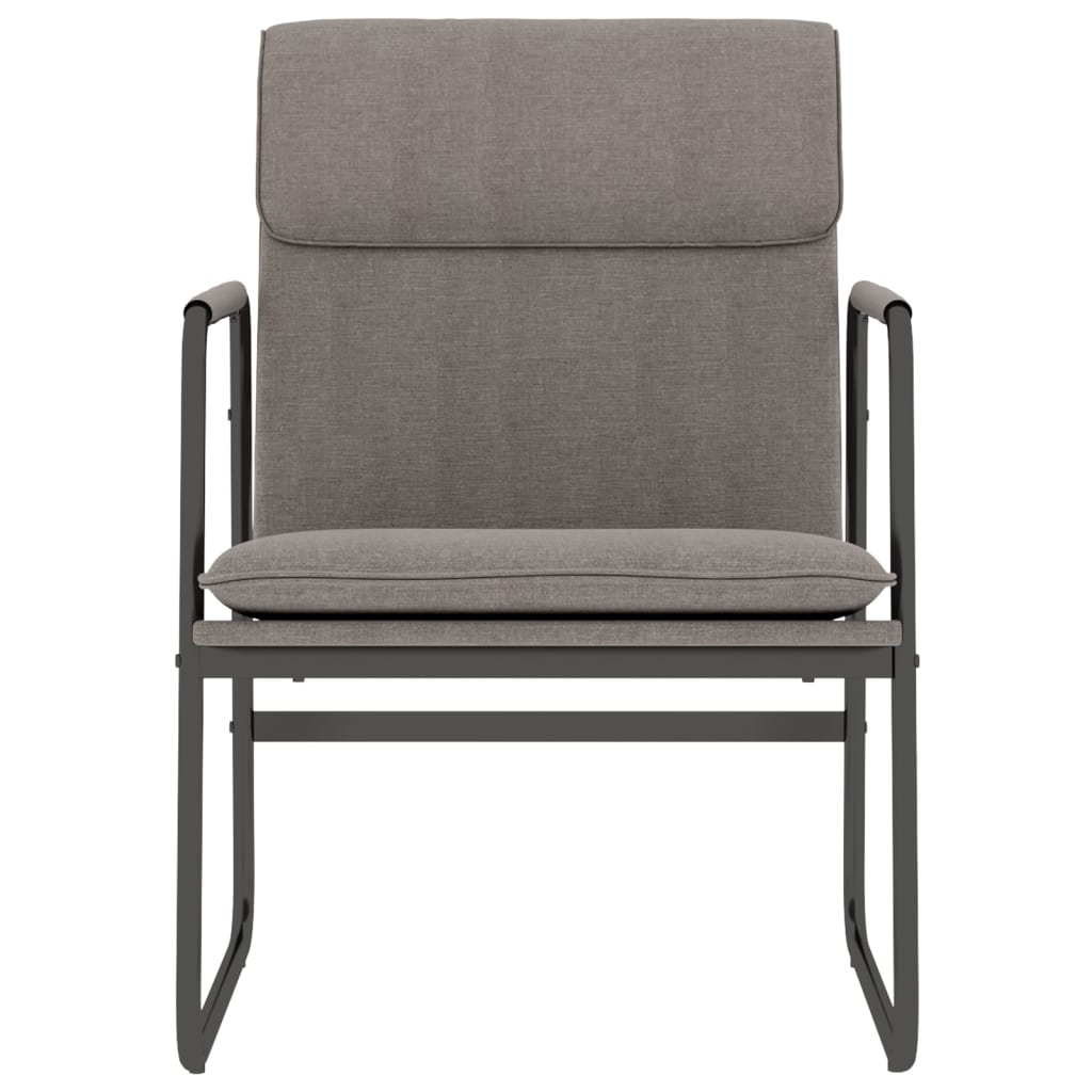 vidaXL Lounge Chair Taupe 55x64x80 cm Fabric
