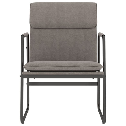 vidaXL Lounge Chair Taupe 55x64x80 cm Fabric