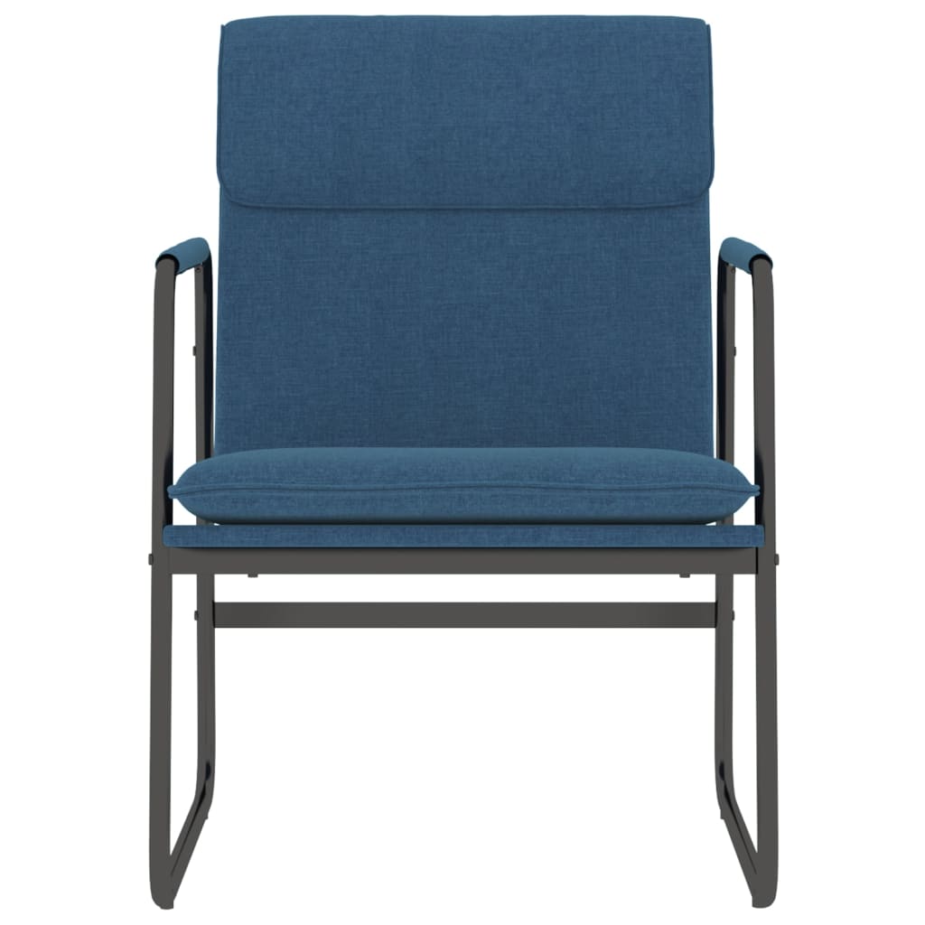 vidaXL Lounge Chair Blue 55x64x80 cm Fabric