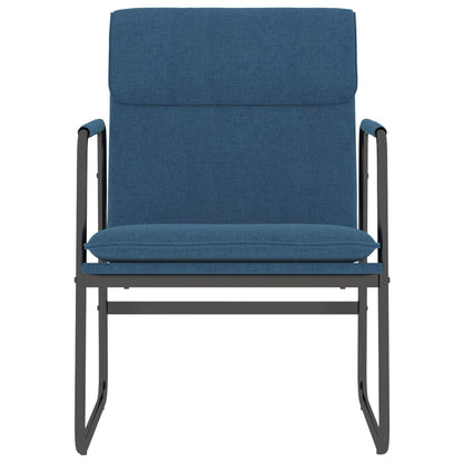 vidaXL Lounge Chair Blue 55x64x80 cm Fabric