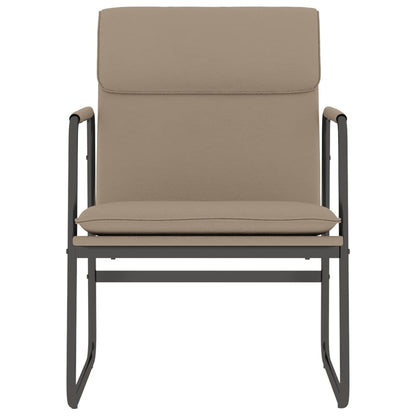 vidaXL Lounge Chair Cappuccino 55x64x80 cm Faux Leather