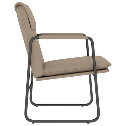 vidaXL Lounge Chair Cappuccino 55x64x80 cm Faux Leather