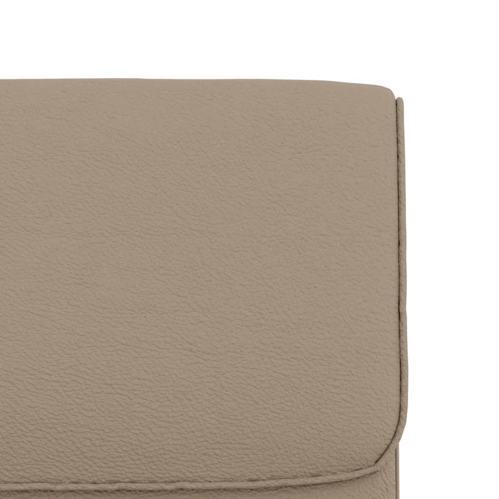 vidaXL Lounge Chair Cappuccino 55x64x80 cm Faux Leather