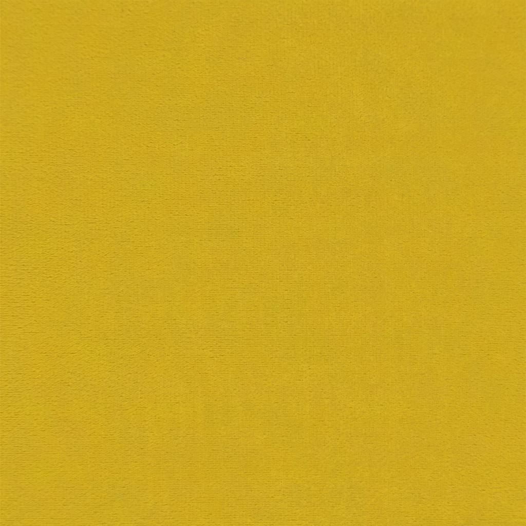 vidaXL Armchair Yellow 62x79x79 cm Velvet