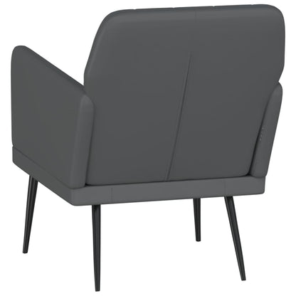 vidaXL Armchair Grey 61x78x80 cm Faux Leather