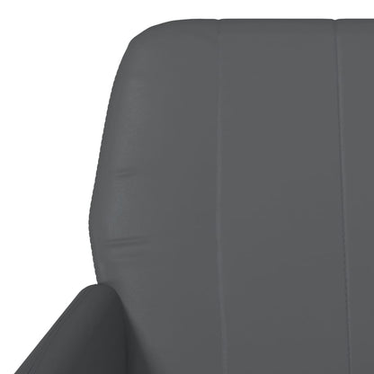 vidaXL Armchair Grey 61x78x80 cm Faux Leather