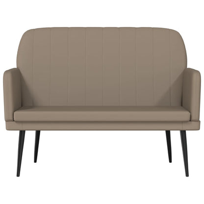 vidaXL Bench Cappuccino 107x80x81 cm Faux Leather