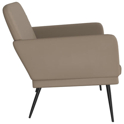 vidaXL Bench Cappuccino 107x80x81 cm Faux Leather