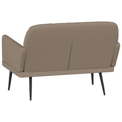 vidaXL Bench Cappuccino 107x80x81 cm Faux Leather