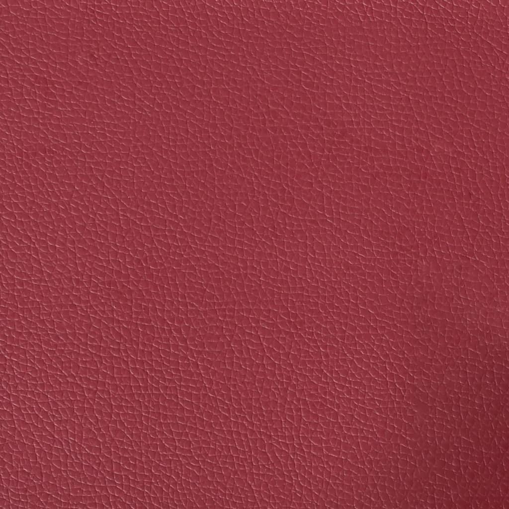 vidaXL Armchair Wine Red 63x76x80 cm Faux Leather