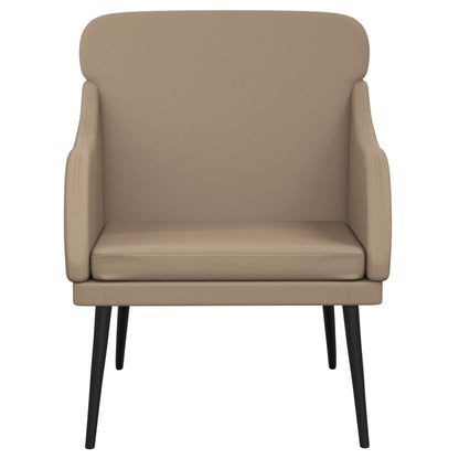 vidaXL Armchair Cappuccino 63x76x80 cm Faux Leather