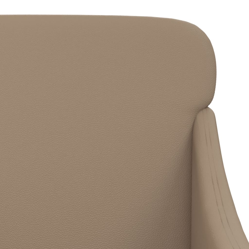 vidaXL Armchair Cappuccino 63x76x80 cm Faux Leather