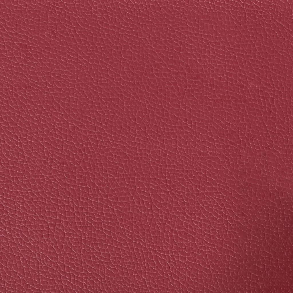 vidaXL Bench Wine Red 110x76x80 cm Faux Leather
