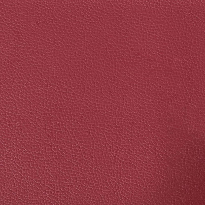 vidaXL Bench Wine Red 110x76x80 cm Faux Leather