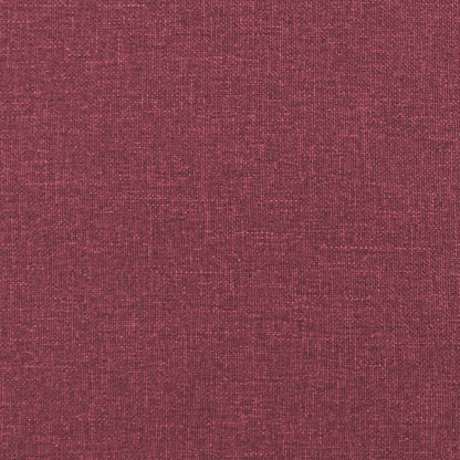 vidaXL Armchair Wine Red 63x76x80 cm Fabric