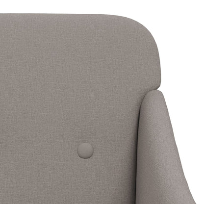 vidaXL Armchair Taupe 63x76x80 cm Fabric