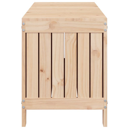 vidaXL Garden Storage Box 108x42.5x54 cm Solid Wood Pine