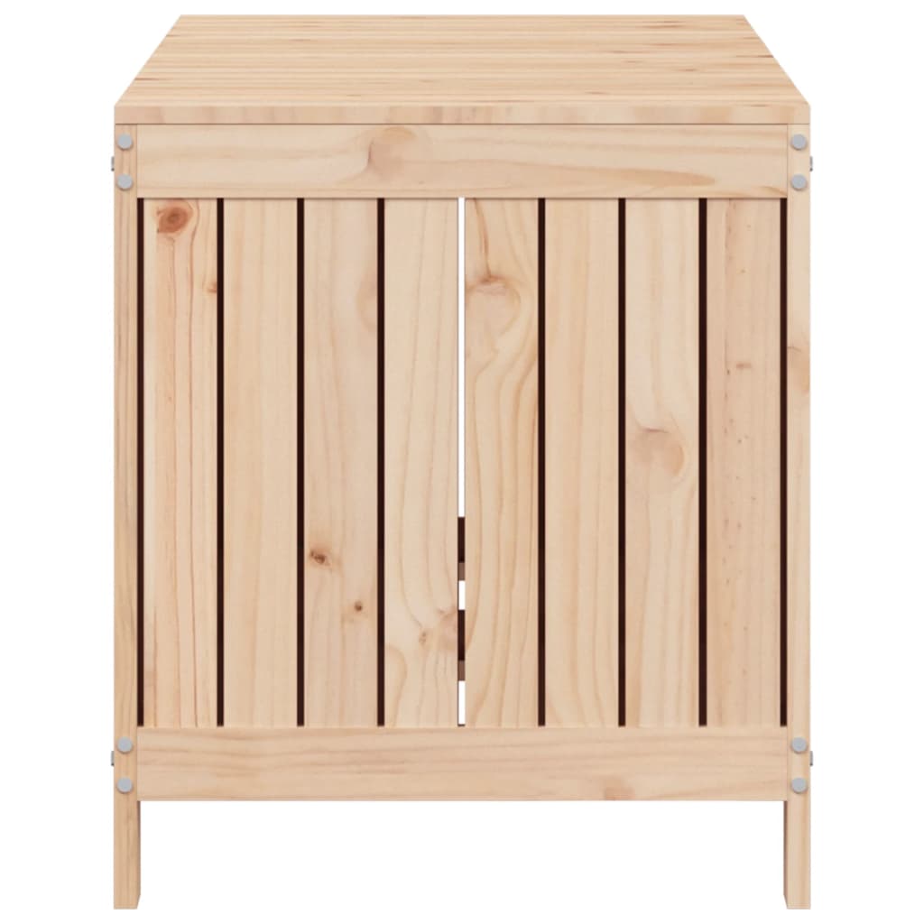 vidaXL Garden Storage Box 121x55x64 cm Solid Wood Pine