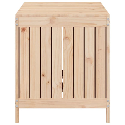 vidaXL Garden Storage Box 121x55x64 cm Solid Wood Pine