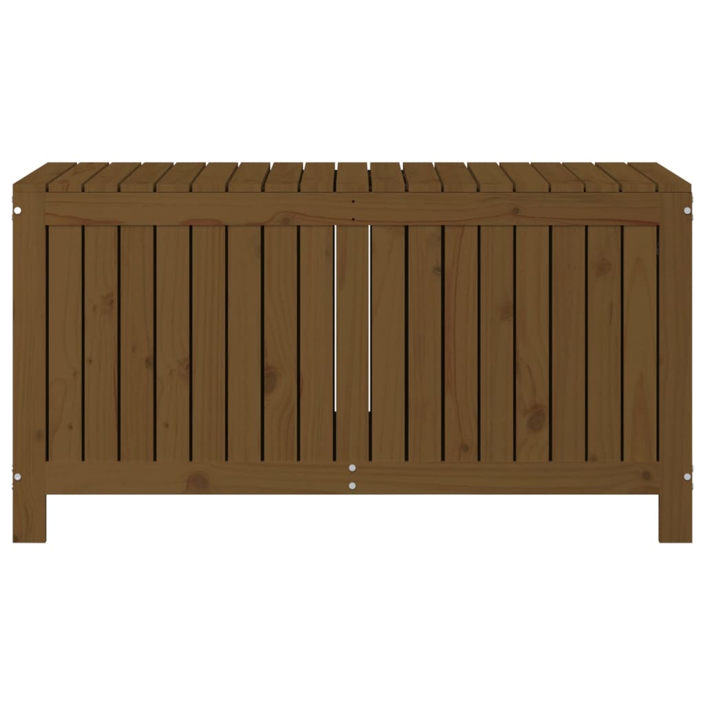 vidaXL Garden Storage Box Honey Brown 121x55x64 cm Solid Wood Pine