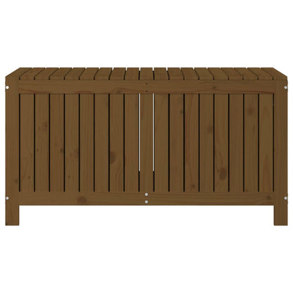 vidaXL Garden Storage Box Honey Brown 121x55x64 cm Solid Wood Pine