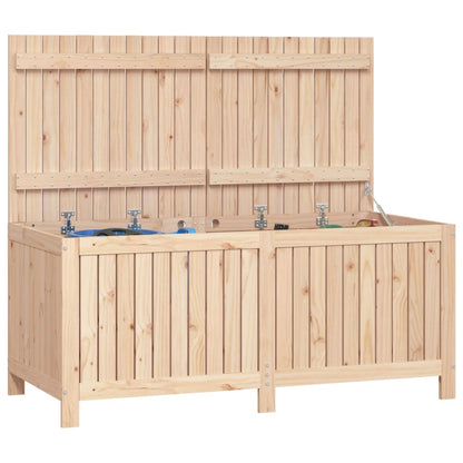 vidaXL Garden Storage Box 147x68x64 cm Solid Wood Pine