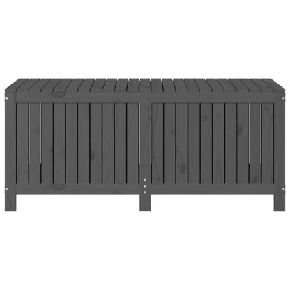 vidaXL Garden Storage Box Grey 147x68x64 cm Solid Wood Pine