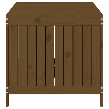 vidaXL Garden Storage Box Honey Brown 147x68x64 cm Solid Wood Pine
