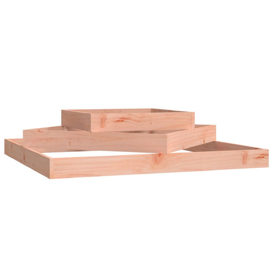 vidaXL Planter 112x112x27 cm Solid Wood Douglas
