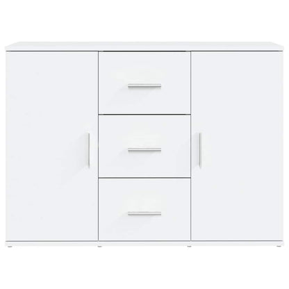 vidaXL Sideboard White 91x29,5x65 cm Engineered Wood