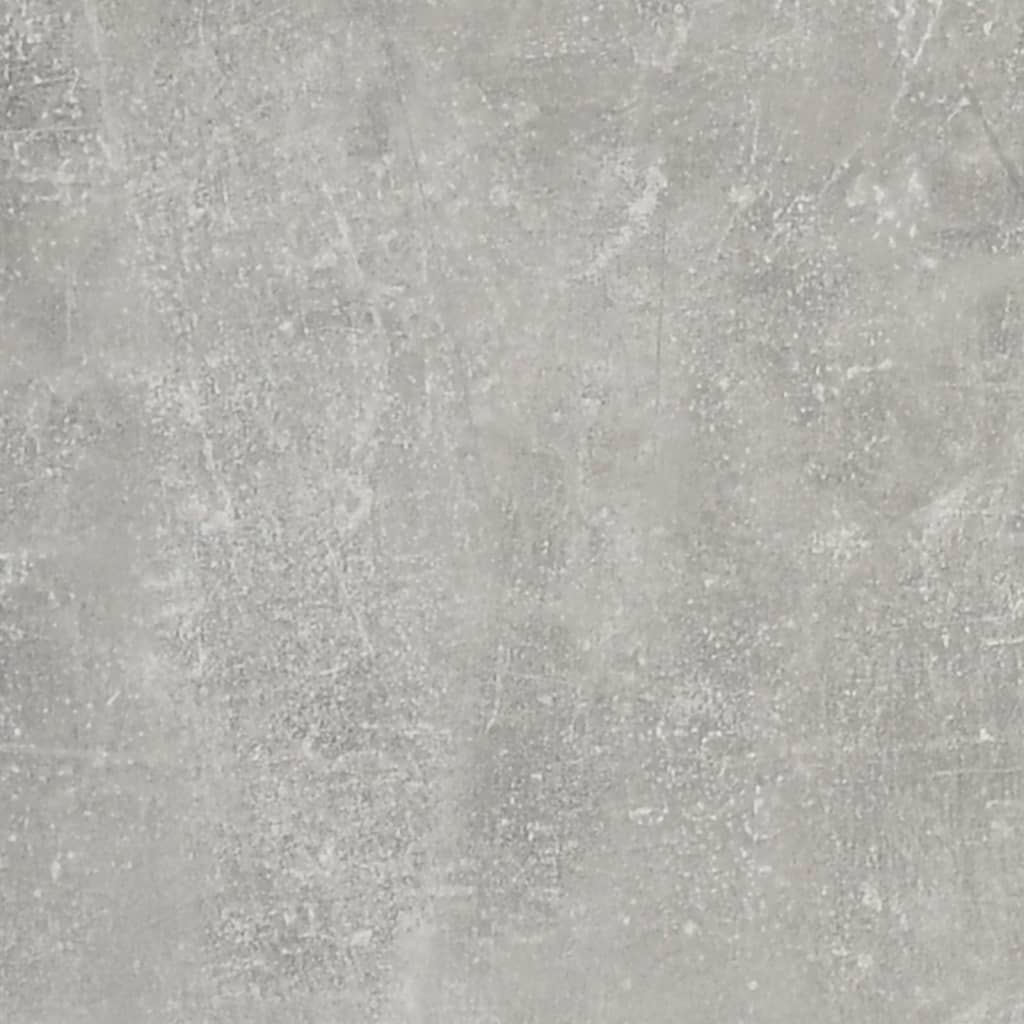 vidaXL Sideboard Concrete Grey 91x29.5x65 cm Engineered Wood