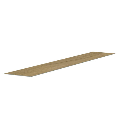 vidaXL Wall Panels Wood Look Brown PVC 2,06 m²
