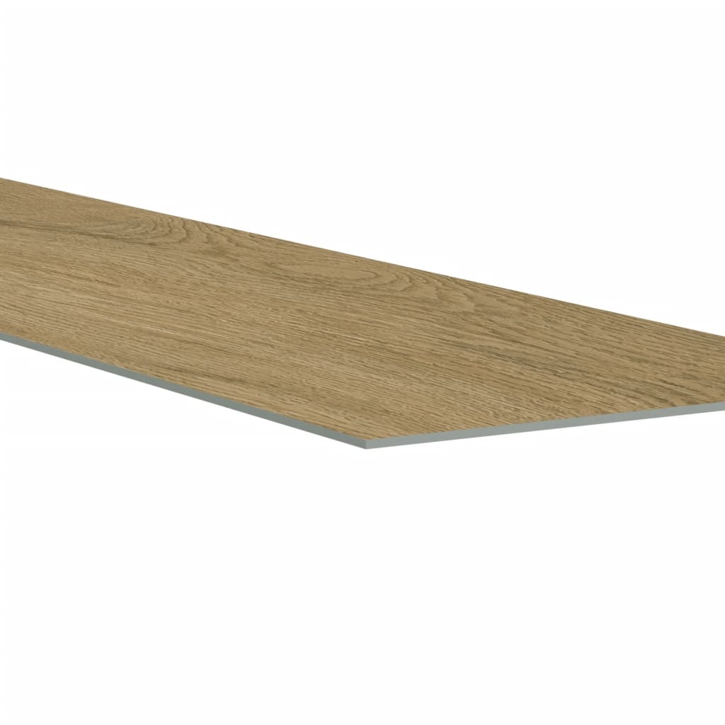 vidaXL Wall Panels Wood Look Brown PVC 2,06 m²