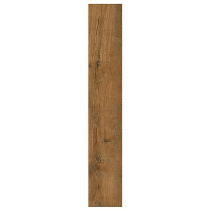 vidaXL Wall Panels Wood Look Brown PVC 2,06 m²