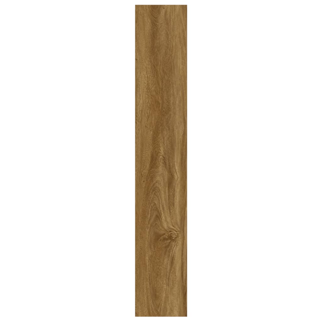 vidaXL Wall Panels Wood Look Brown PVC 2,06 m²